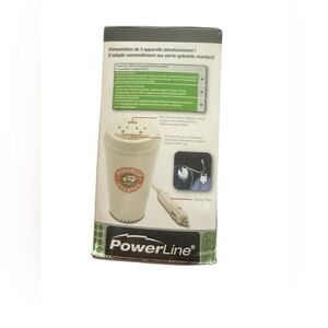 PowerLine PowerCup Car Inverter a device designed to provide household AC power